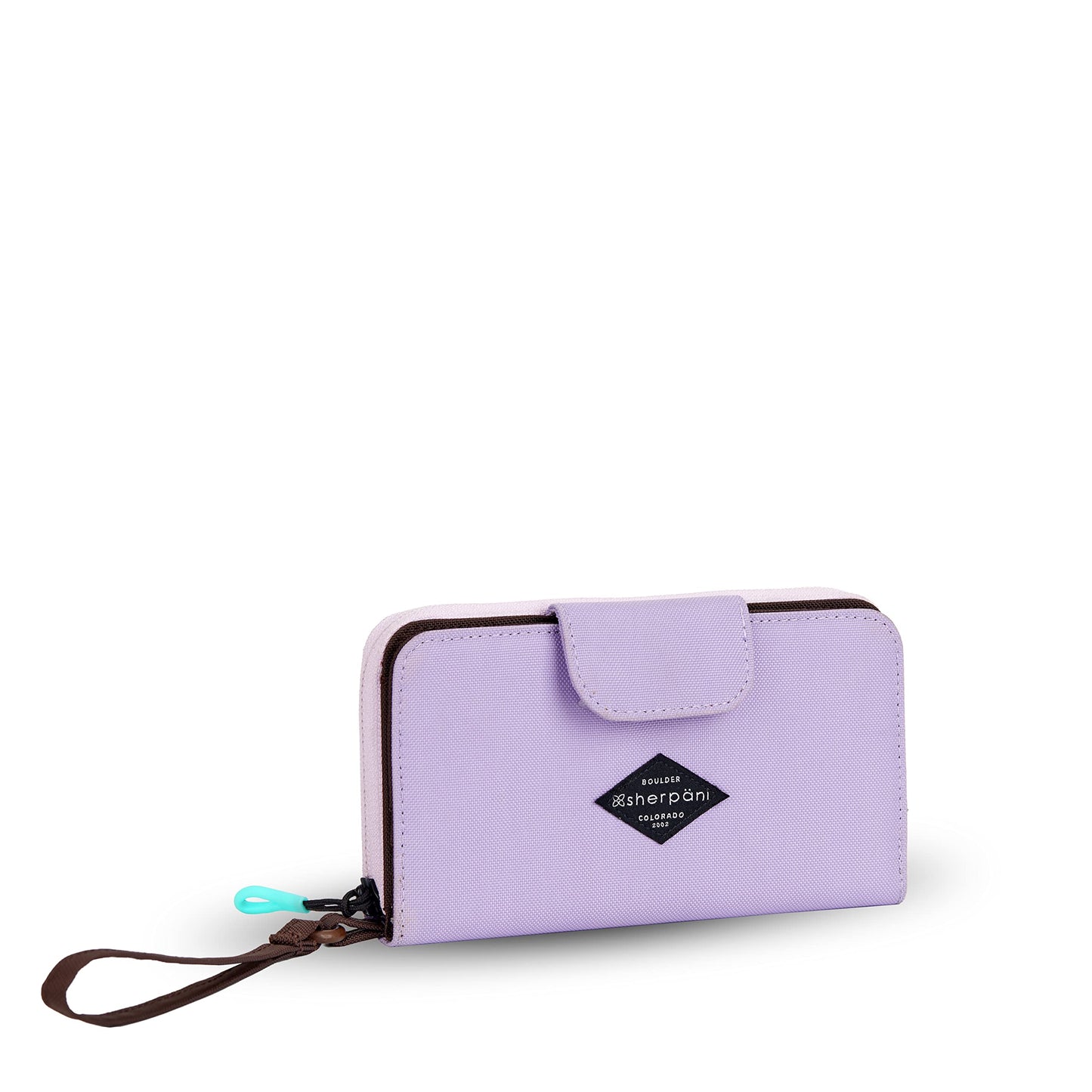 HOTSherpani Tulum, Nylon Zip Around Wallet, Wristlet, Purse with Card Holder Organizer for Women | Lightweight Wallet with Clear ID Window, Small Pouch, Card Cash Holder Organizer, RFID Protection, Clutch for Travel Gift