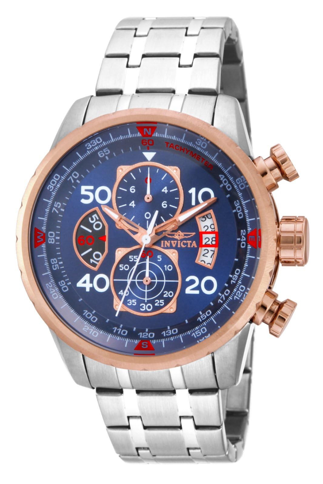 HOTInvicta Men's Aviator Analog Display Japanese Quartz Watch