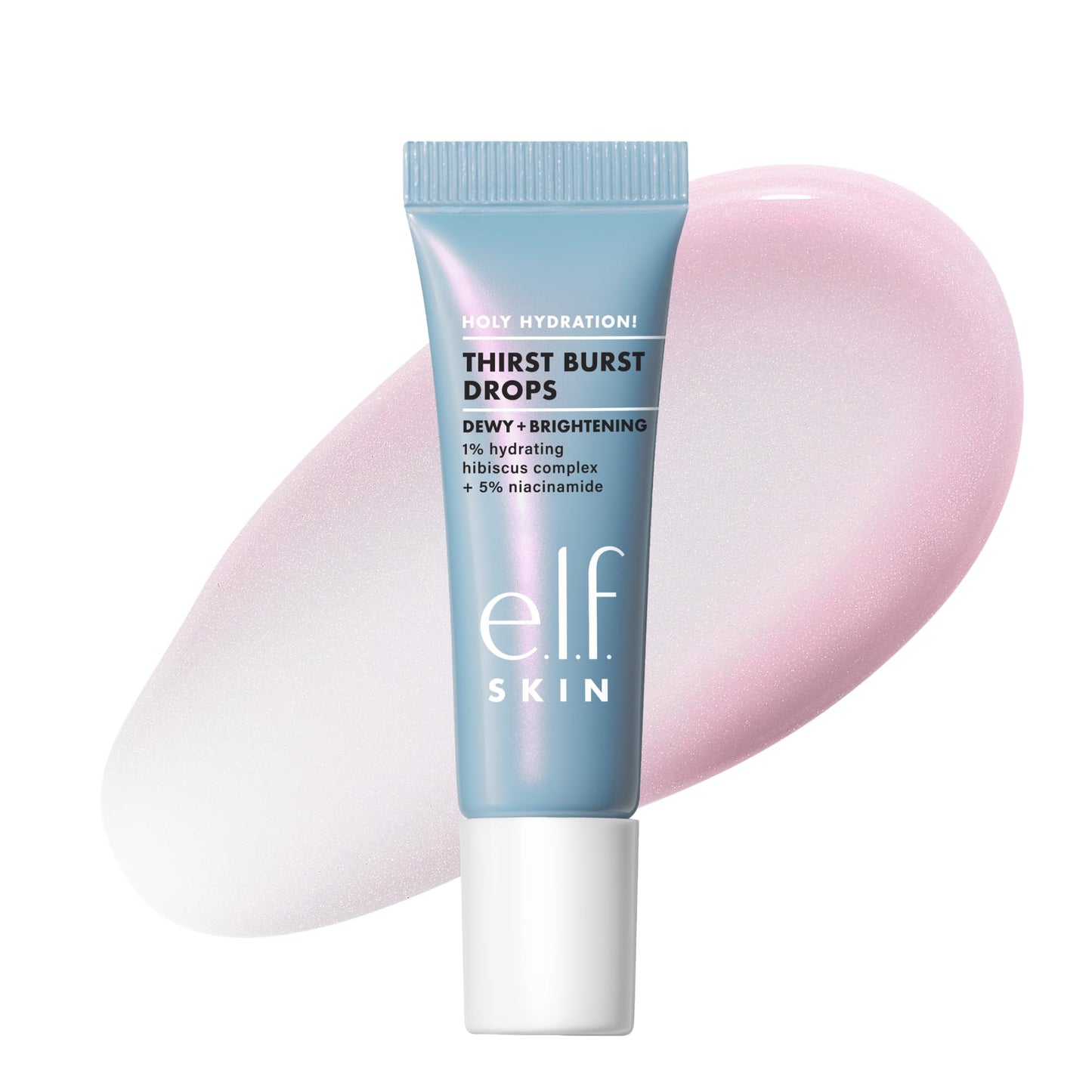 HOTe.l.f. SKIN Holy Hydration! Thirst Burst Drops, Serum For A Radiant Complexion Instantly & Over Time, Made With Hyaluronic Acid, Vegan & Cruelty-Free