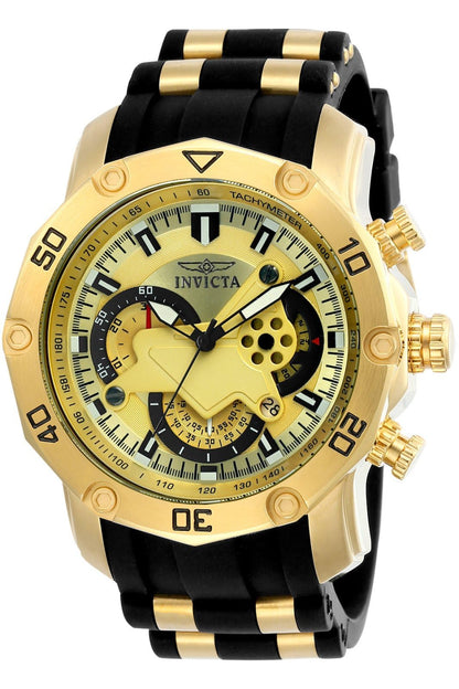 HOTInvicta Men Pro Diver Scuba Quartz Watch, White, 23422