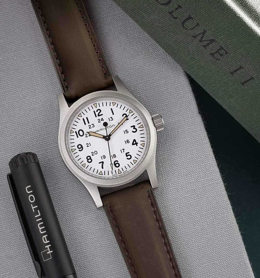 HOTRitche Christmas Gift Quick Release Leather Watch Bands Genuine Watch Straps for Men Women Top Grain Leather Watch Strap, White Elephant Gifts, Stocking Stuffers for Men, Father's Day gifts