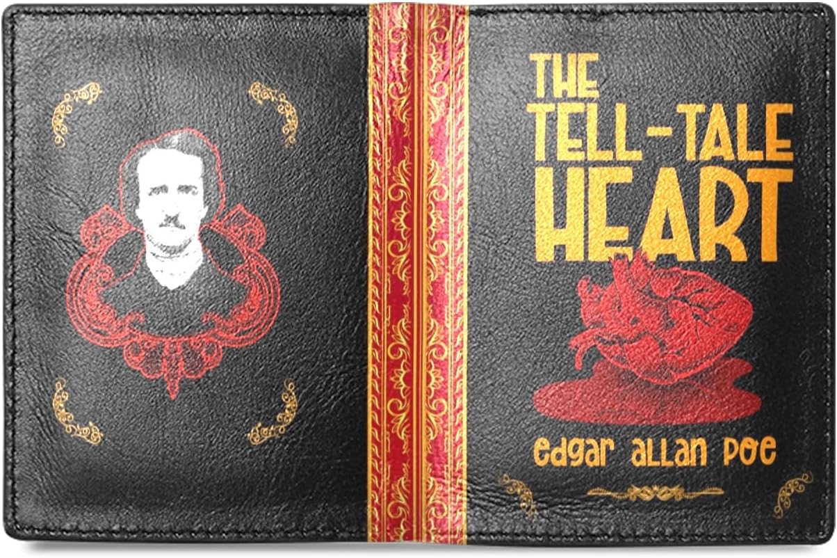 HOTBook Wallet, Tell-Tale Heart, Edgar Allan Poe