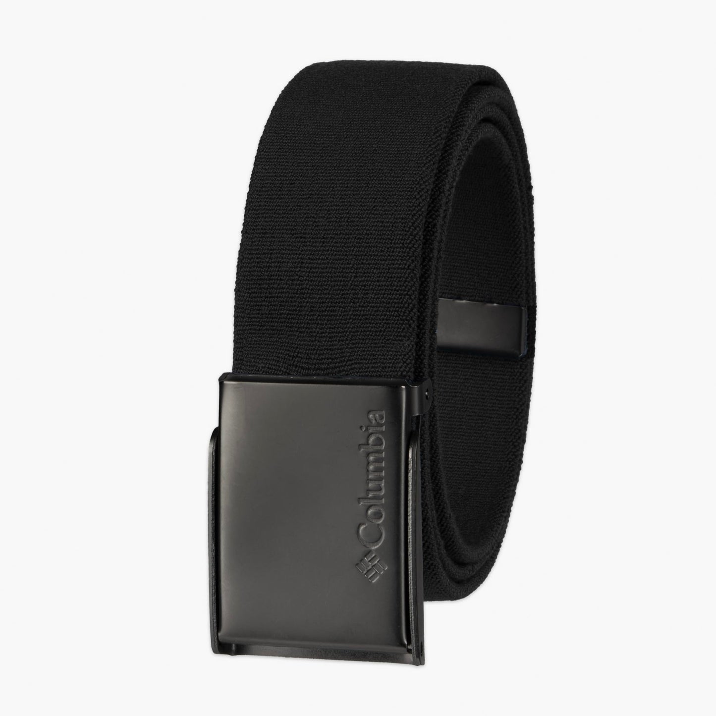 HOTColumbia Men's Military Plaque Buckle Fabric Belt- One Size 42" Length - Everyday and Outdoor Wear