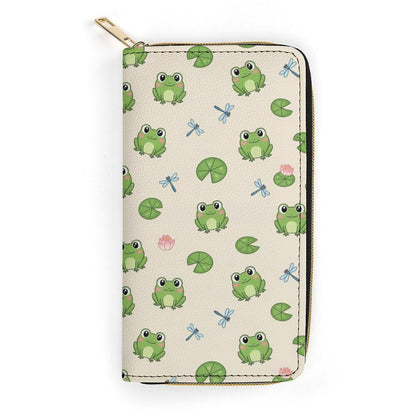 HOTWomen's Stylish Credit Card Wallet Cash Holder Organizer Slim Purse Watercolor Sea Turtle Long Wallets with Card Slots