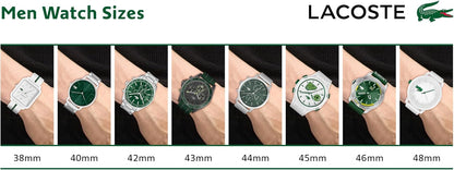 HOTLacoste 12.12 Men's Quartz Watch - TR90 Case Quartz - Premium Sporty Fashion Timepiece