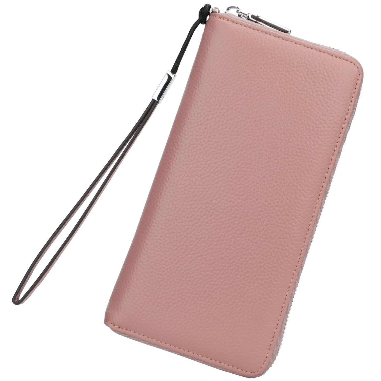 HOTLavemi Small Compact Women Wallet RFID Blocking Genuine Leather Bifold Purse with ID Windows