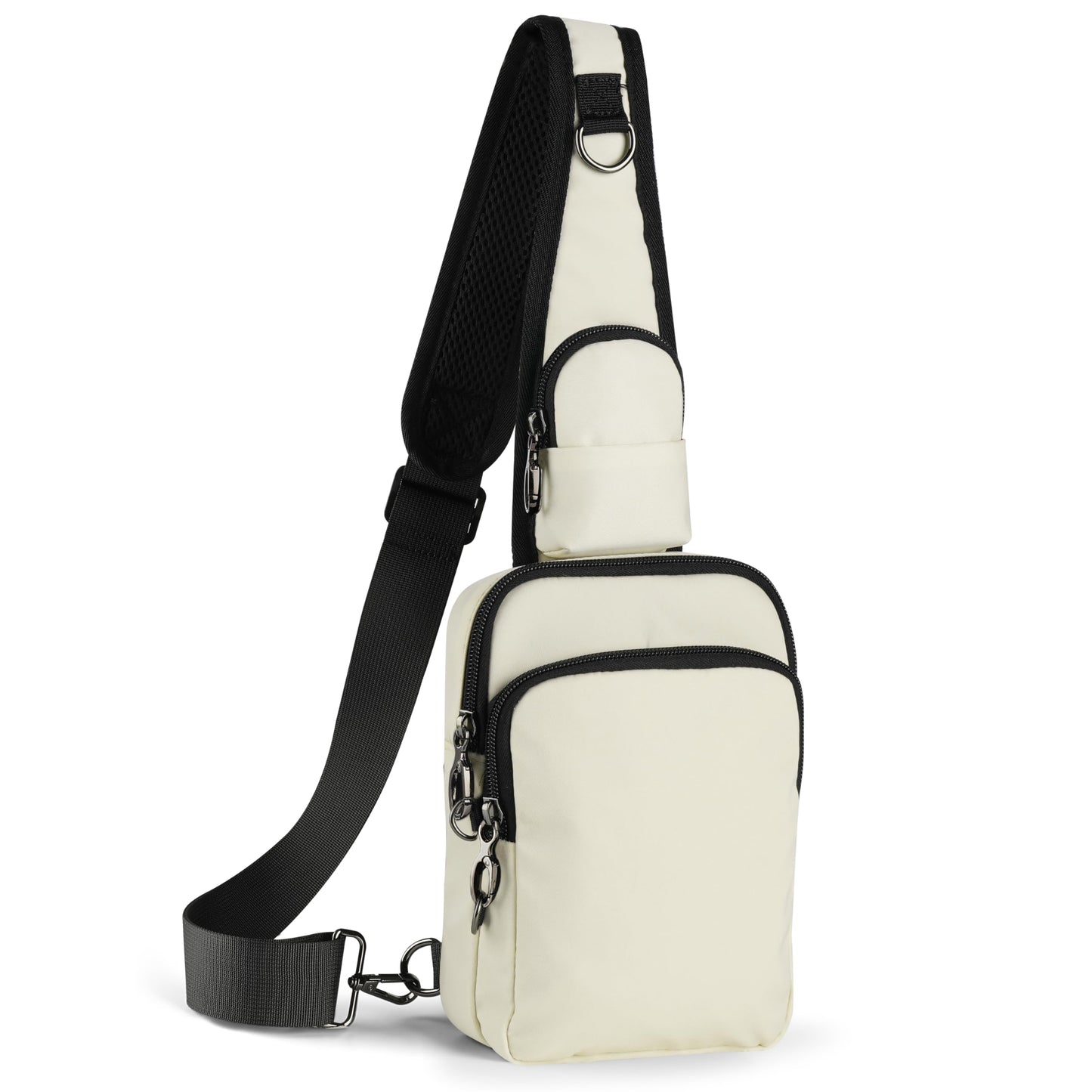 HOTVADOO Sling Bag, Crossbody Bag with Zipper Lock, RFID Blocking & Water Resistant for Men and Women