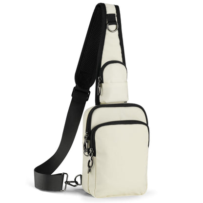 HOTVADOO Sling Bag, Crossbody Bag with Zipper Lock, RFID Blocking & Water Resistant for Men and Women