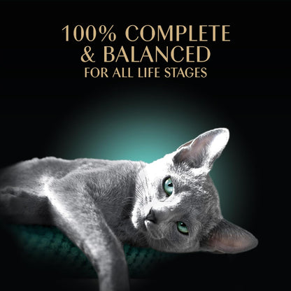 HOTSheba Perfect Portions Cuts Wet Cat Food, Seafood Pack, 2.6 oz, 24 ct | Sustainable salmon & tuna with tender trout, succulent cuts in gravy, no corn or soy, snap-peel-serve twin pack trays