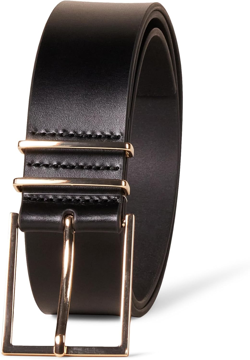 HOTAmazon Essentials Women's Genuine Leather Refined Buckle Dress Belt