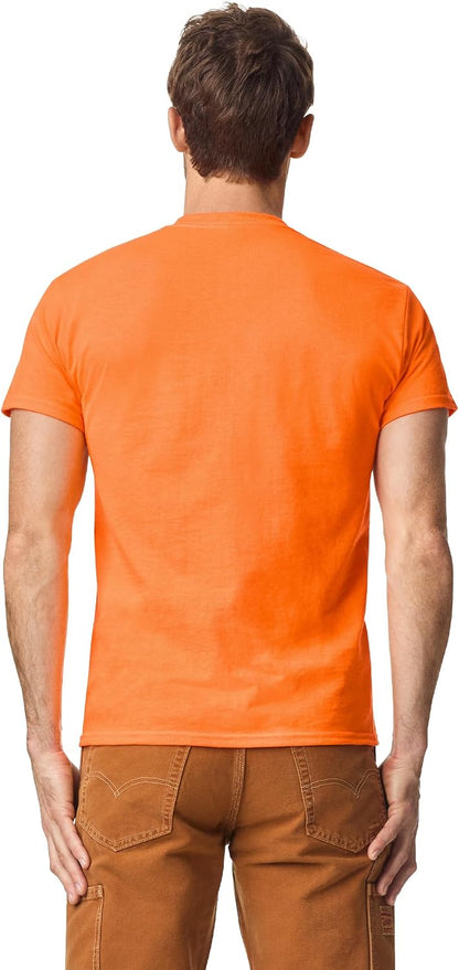 HOTGildan Unisex Adult DryBlend Workwear T-Shirts with Pocket, 2-Pack
