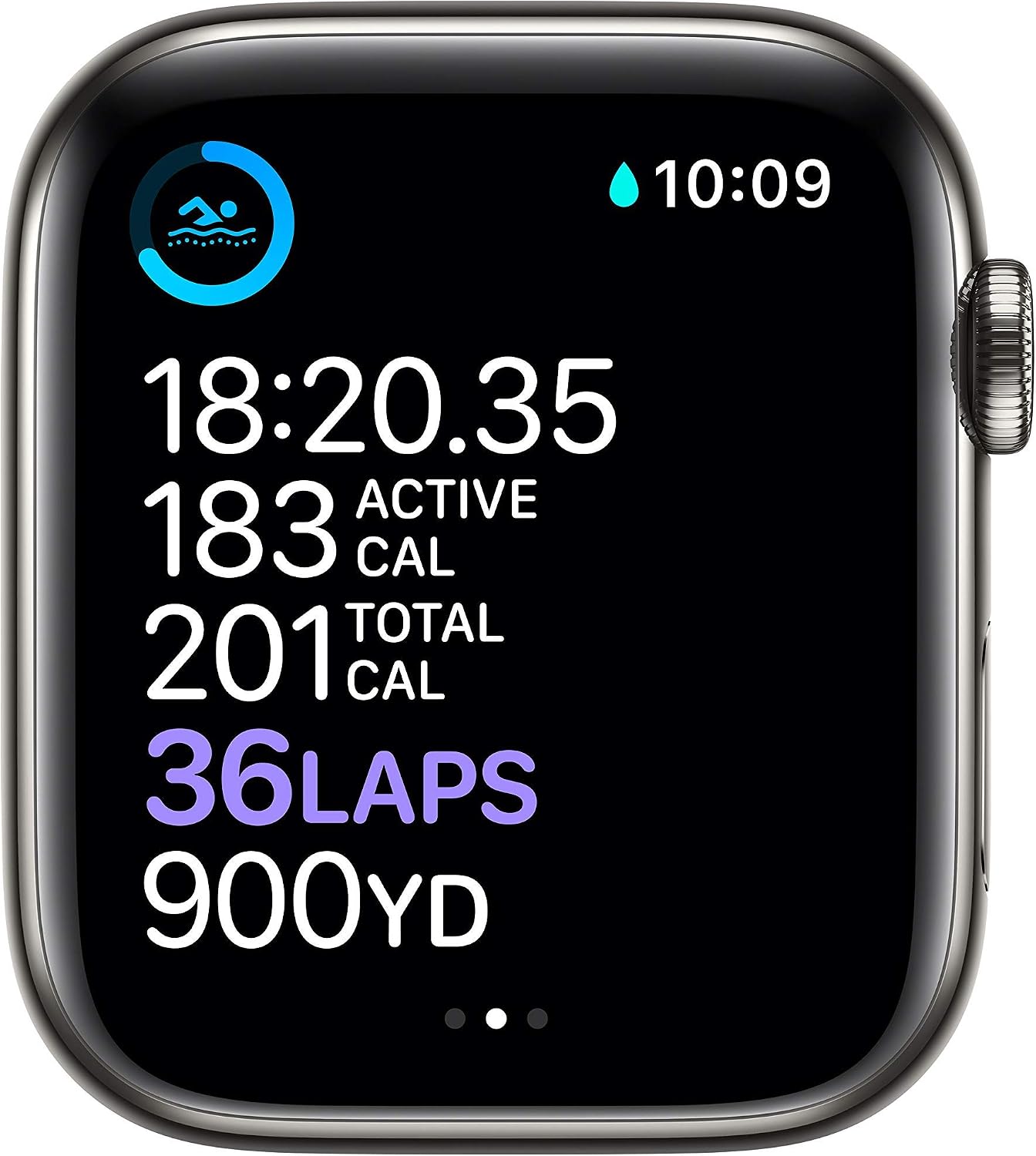 HOTApple Watch Series 6 (GPS + Cellular, 44mm) - Graphite Stainless Steel Case with Black Sport Band (Renewed)