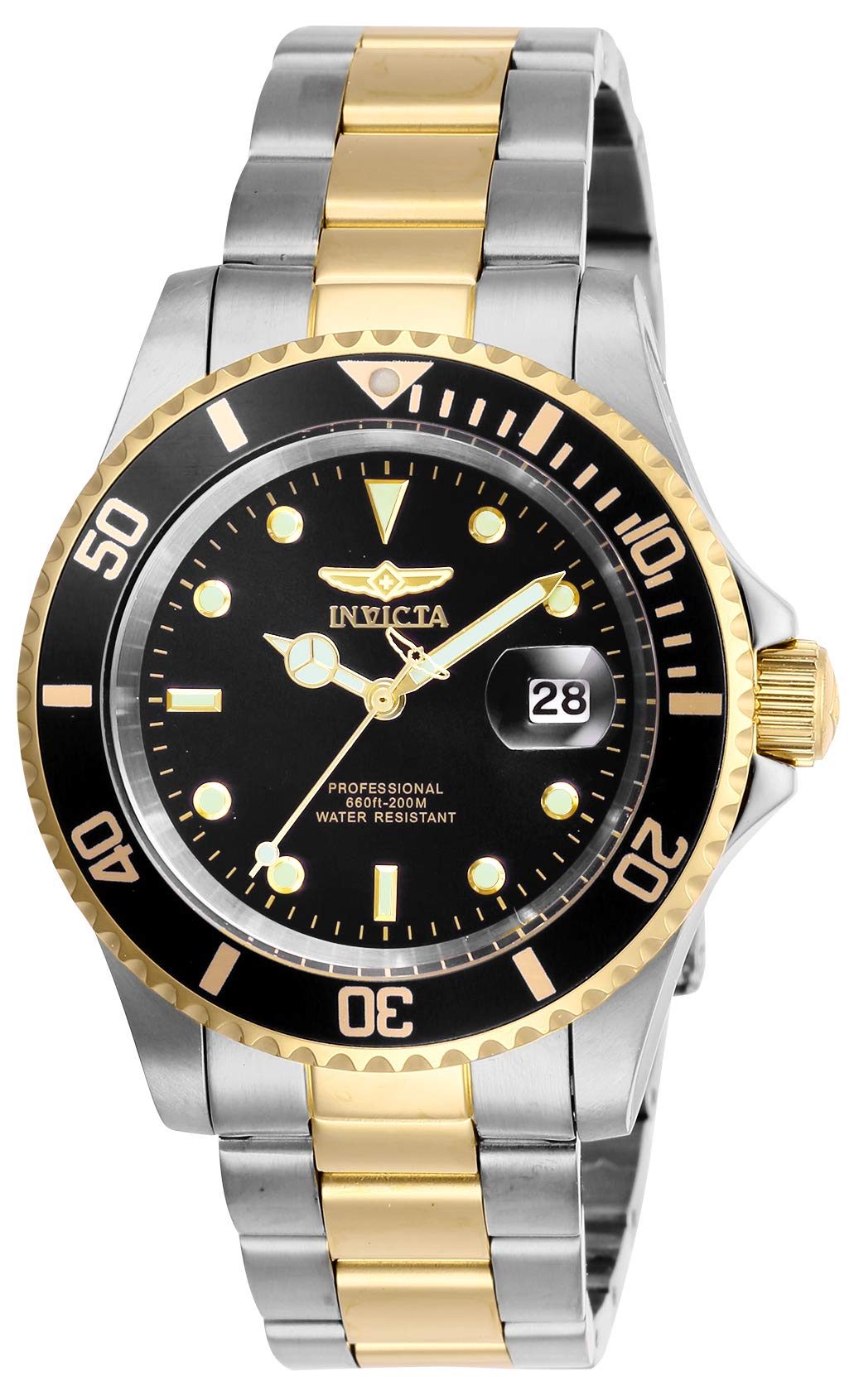 HOTInvicta Men's Pro Diver Quartz Watch with Stainless Steel Strap