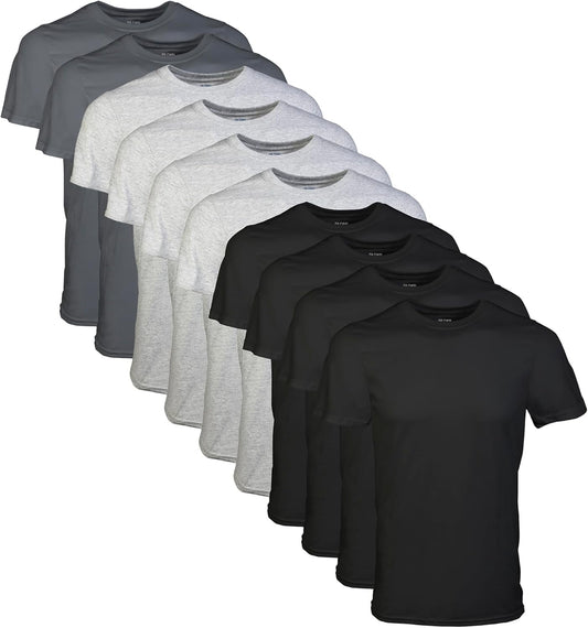HOTGildan Men's Crew T-Shirts, Multipack, Style G1100