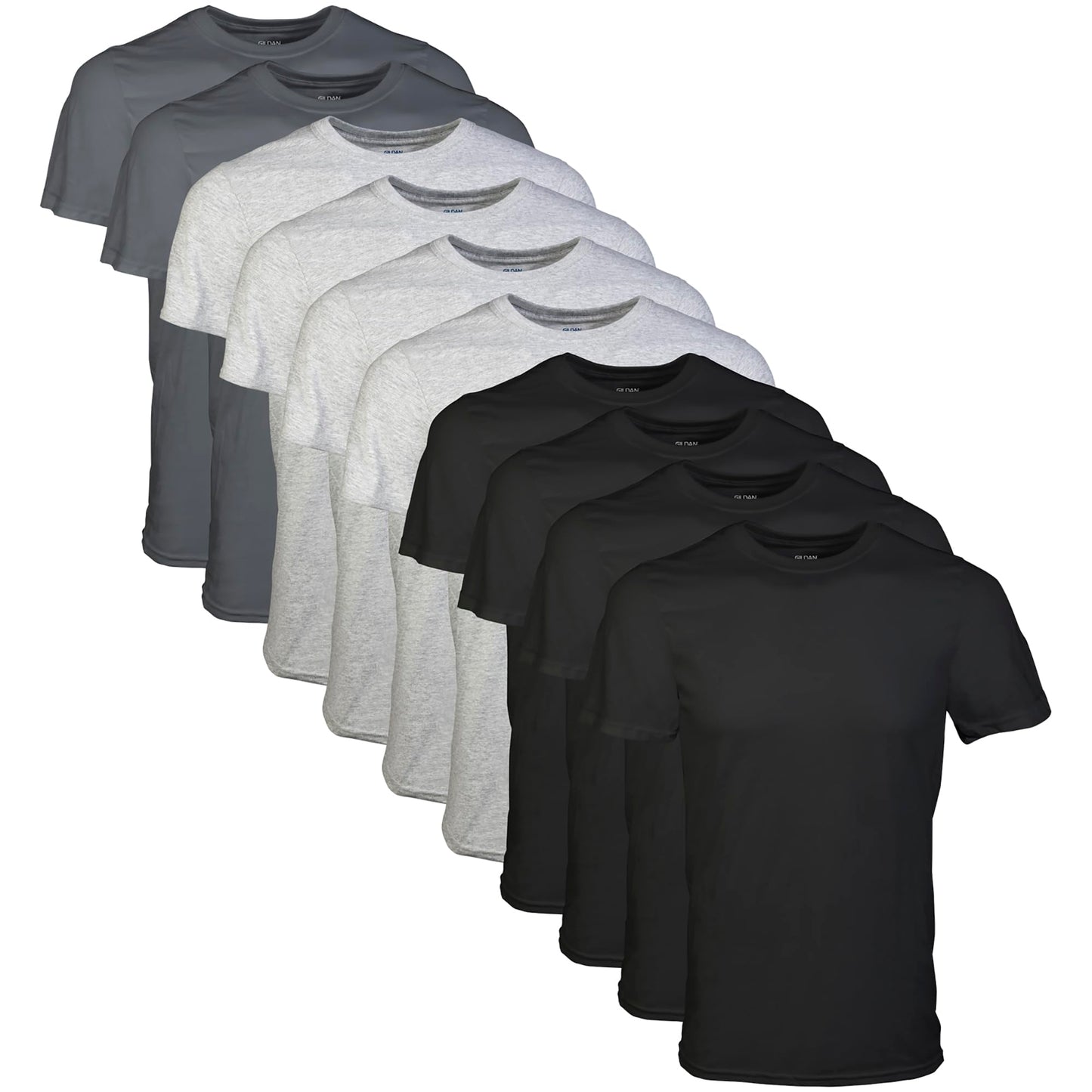 HOTGildan Men's Crew T-Shirts, Multipack, Style G1100