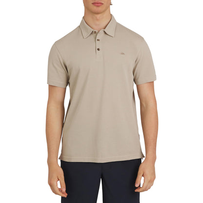 HOTQuiksilver Men's Regular Fit Premium Soft Short Sleeve Oxford Polo Shirt