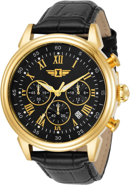 HOTI by Invicta Men's 90242-001 Chronograph Black Dial