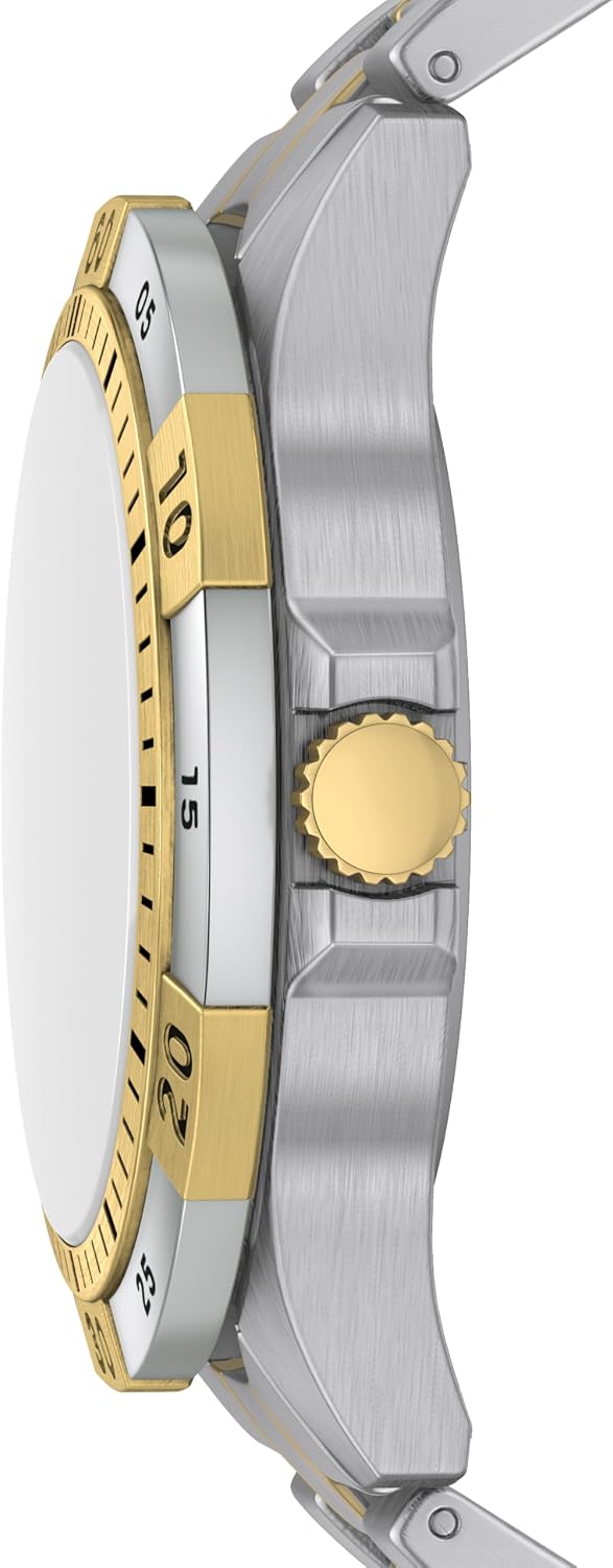 HOTFossil Men's Watch, Garrett Multifunction Stainless Steel Watch for Men