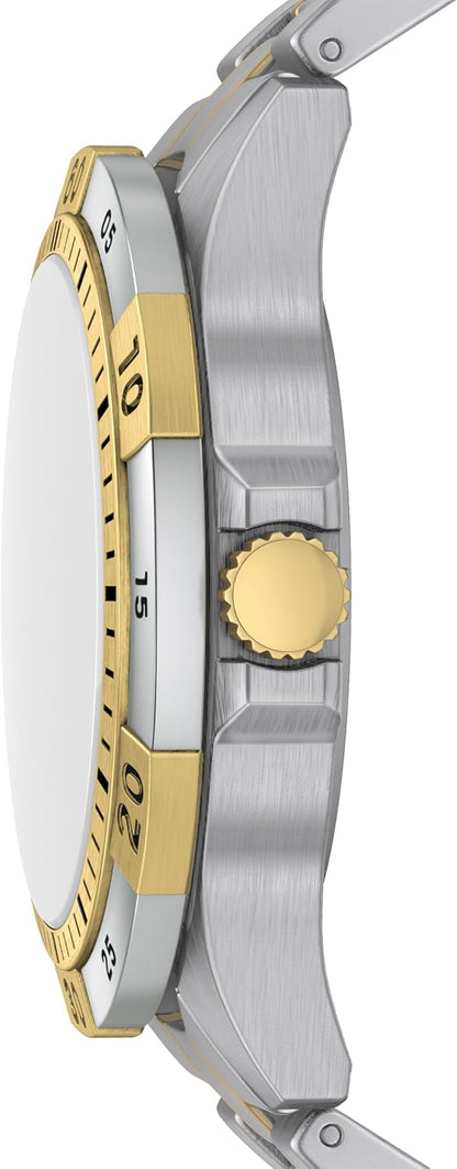 HOTFossil Men's Watch, Garrett Multifunction Stainless Steel Watch for Men