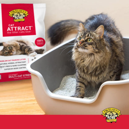 HOTDr. Elsey's® Cat Attract® Clumping Clay Cat Litter 18-lb. Bag
