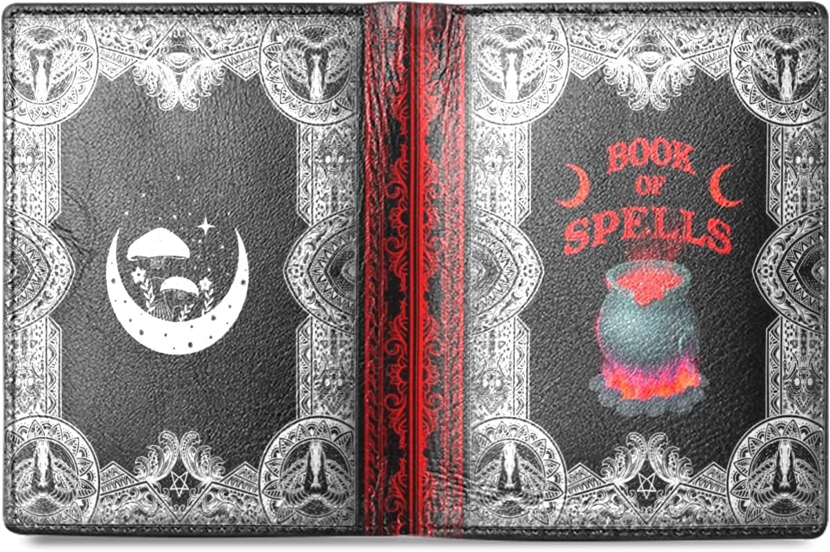 HOTBook Wallet, Book of Spells, Gothic Wallet