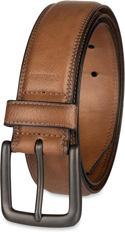 HOTColumbia Men's Casual Everyday Leather Belt – Jeans, Chinos and Daily Wear