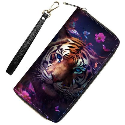 HOTWomens Wallet,RFID Blocking Large Capacity Clutch,Zip Around Leather Purse with 8 Card Slots,Bill Compartments Coin Pocket - Dragon
