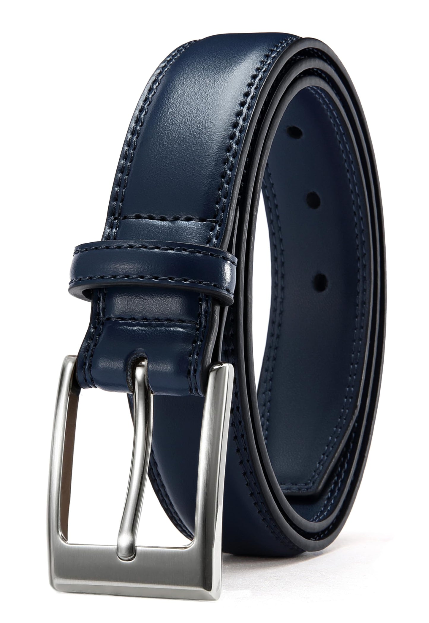 HOTCHAOREN Mens Belts Leather Gift for Men - Ideal Match for Mens Dress Shoes