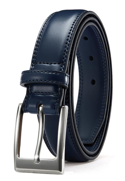 HOTCHAOREN Mens Belts Leather Gift for Men - Ideal Match for Mens Dress Shoes