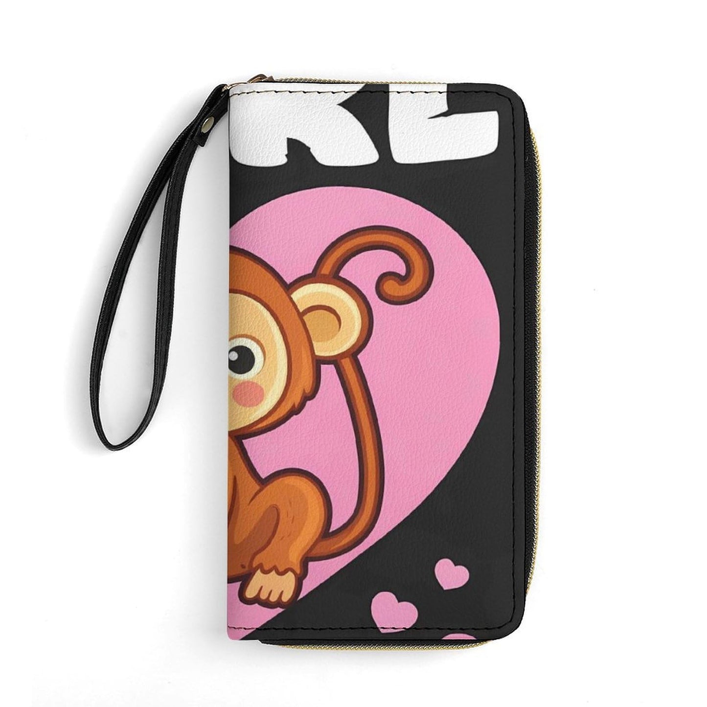 HOTRural Style Highland Cow Sunflower Collage Pattern Clutch Purse Leather Large Capacity Wristlet Leather Wallet