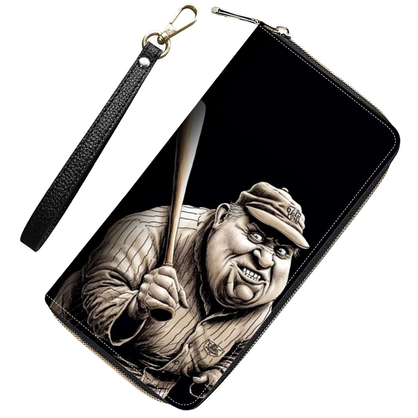 HOTWomens Wallet,RFID Blocking Large Capacity Clutch,Zip Around Leather Purse with 8 Card Slots,Bill Compartments Coin Pocket - Dragon