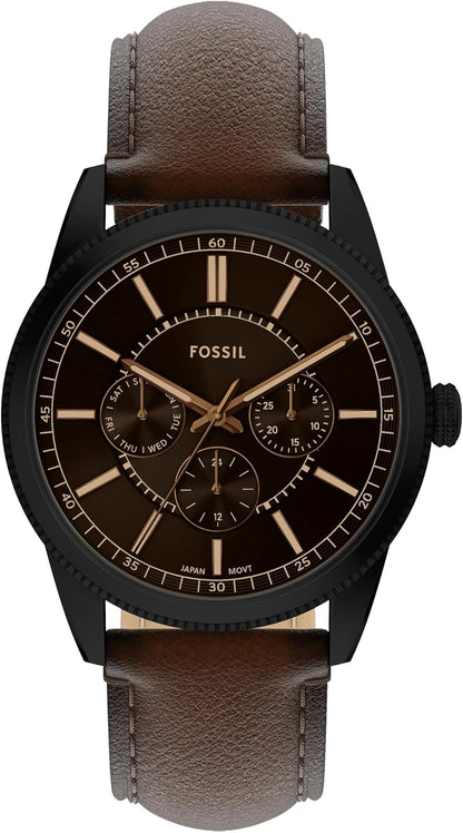 HOTFossil Men's Watch, Pearson Multifunction Stainless Steel Watch for Men