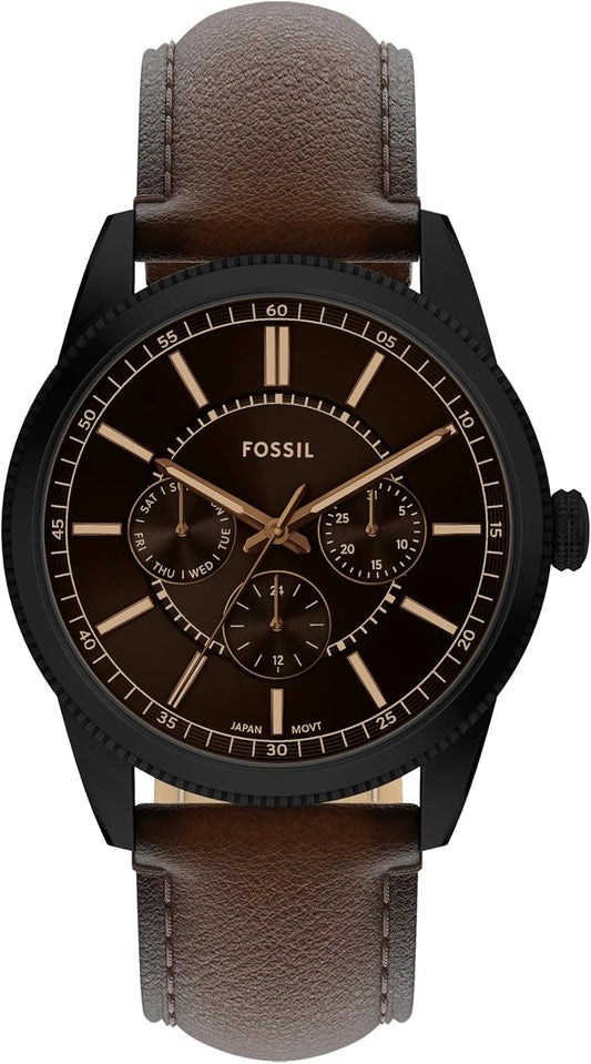HOTFossil Men's Watch, Pearson Multifunction Stainless Steel Watch for Men