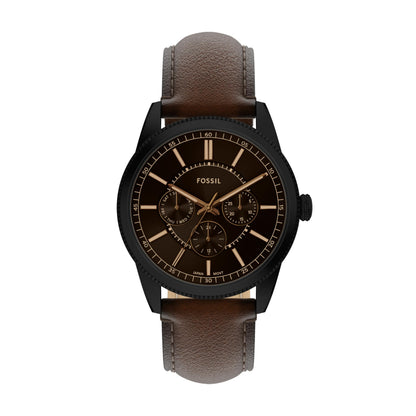 HOTFossil Men's Watch, Pearson Multifunction Stainless Steel Watch for Men