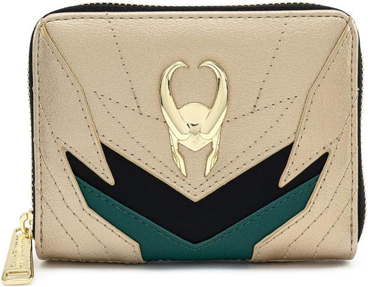 HOTLoungefly Marvel Loki Classic Cosplay Zip Around Wallet