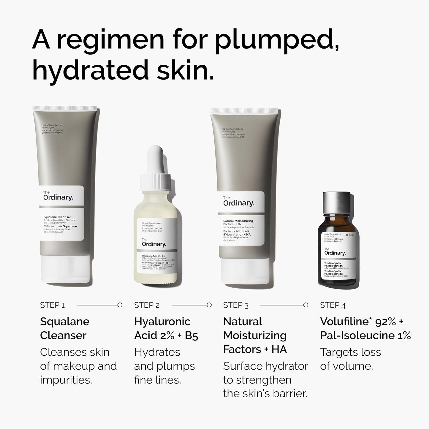 HOTThe Ordinary Volufiline 92% + Pal-Isoleucine 1% Plumping Anhydrous Serum, Facial Skincare for Loss of Volume, 0.5 Fl Oz