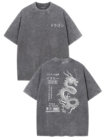 HOTUOUA Mens Graphic Tees Vintage Oversized T-Shirts Casual Acid Wash Cotton Streetwear (S-2XL)
