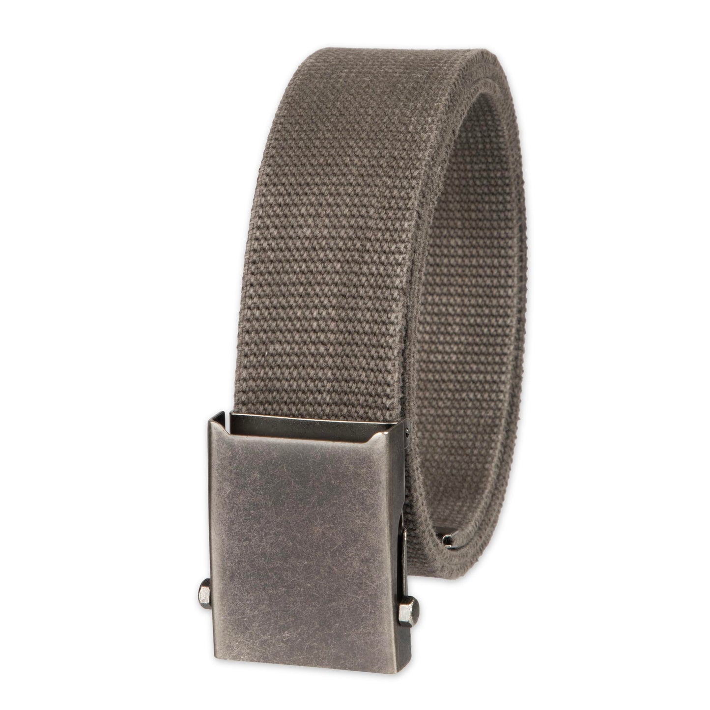 HOTColumbia Men's Military Plaque Buckle Fabric Belt- One Size 42" Length - Everyday and Outdoor Wear
