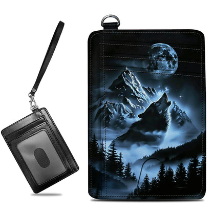 HOTCute Credit Card Holder with Zipper, Crow Skull RFID-Blocking Card Case Small Wallet for Women Men, Multi-slot Card Organizer Case Travel Accordion Wallet