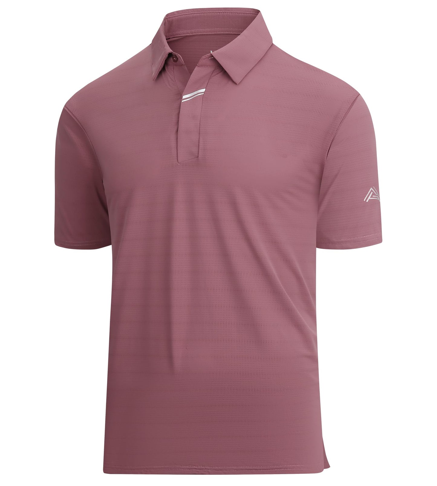 HOTDamipow Premium Golf Shirts for Men Dry Fit Performance Polo Short Sleeve Collared Shirt