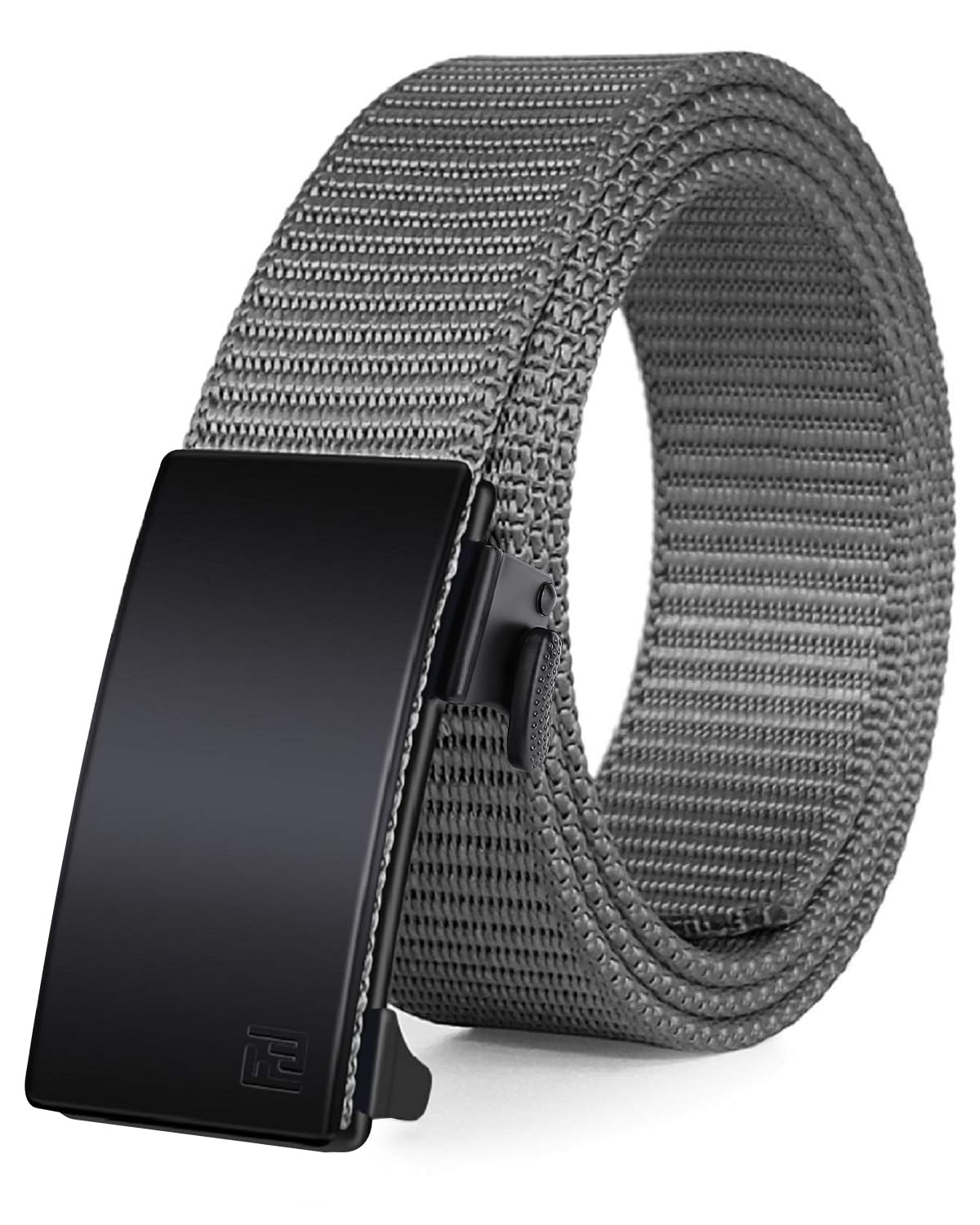 HOTFAIRWIN Men's Ratchet Belt, Nylon Tactical Belt, Adjustable Ratcheting Buckle for Golf Work Casual Outdoor Hiking Daily Wear
