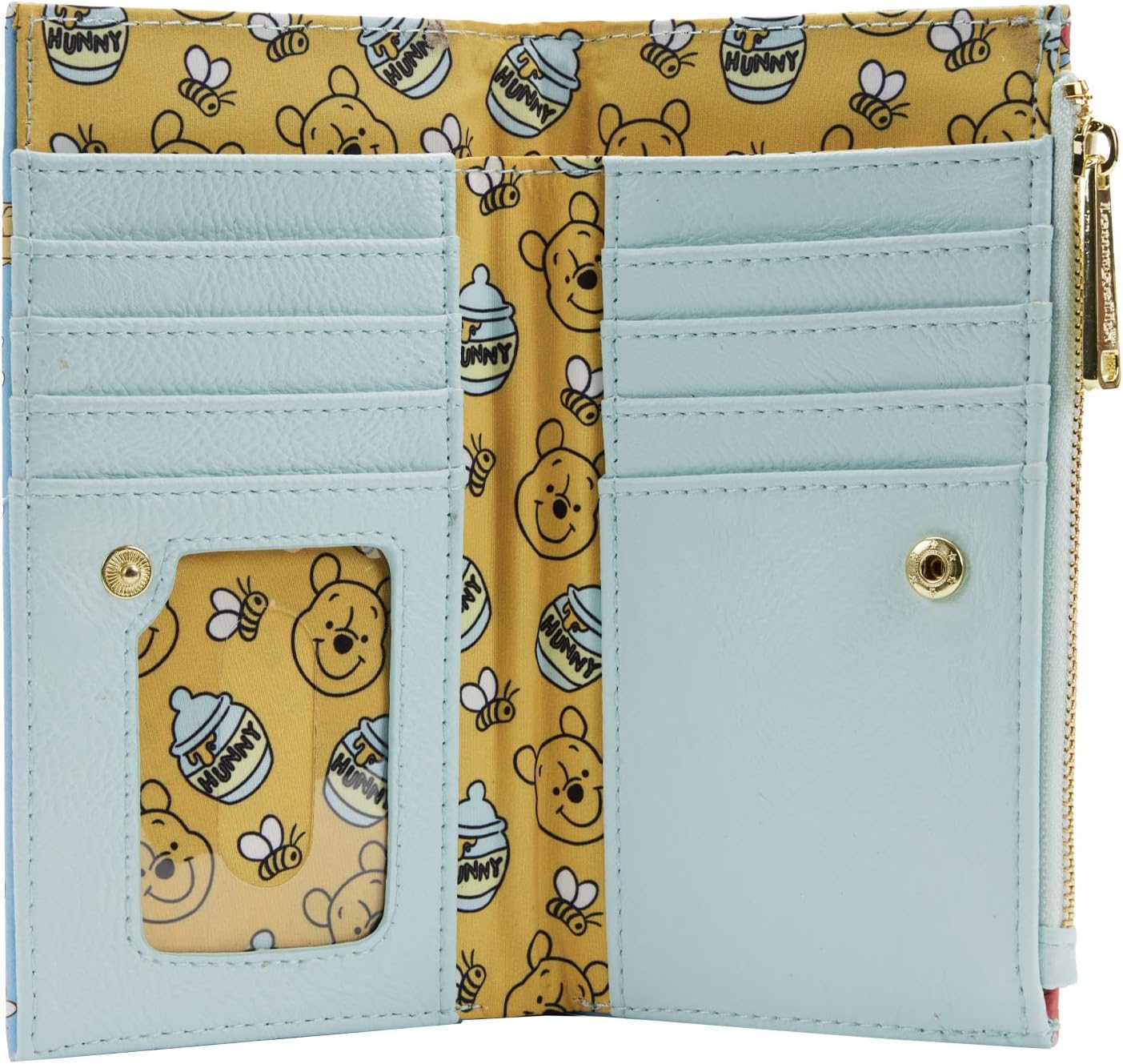 HOTLoungefly Disney Winnie The Pooh All Over Print Faux Leather Wallet