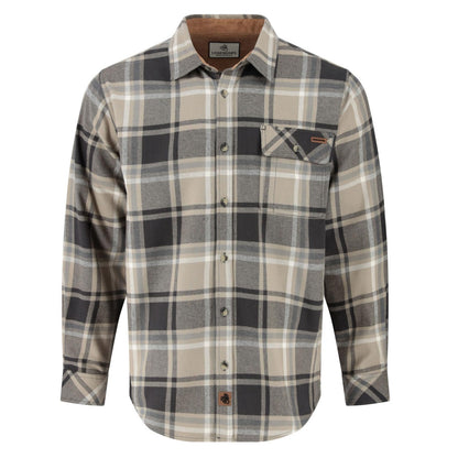 HOTLegendary Whitetails Mens Long Sleeve Button Down 100% Cotton Flannel Shirt