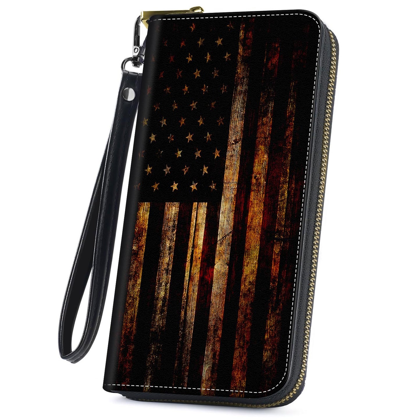 HOTCute Wallets for Women Girls, Large Capacity PU Leather RFID Blocking Clutch Purse with Wristlet
