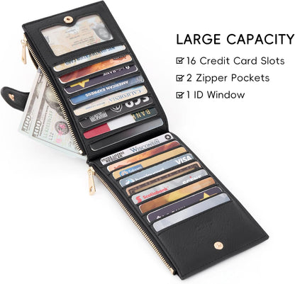 HOTCLUCI Crossbody Bags for Women Bundles with Slim Wallet for Women