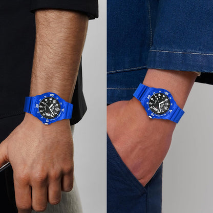 HOTLN LENQIN Mens Watches Stainless Steel Waterproof Analog Quartz Watch for Men with Date Luminous Fashion Wristwatch