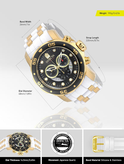 HOTInvicta Men's Pro Diver Stainless Steel Quartz Watch