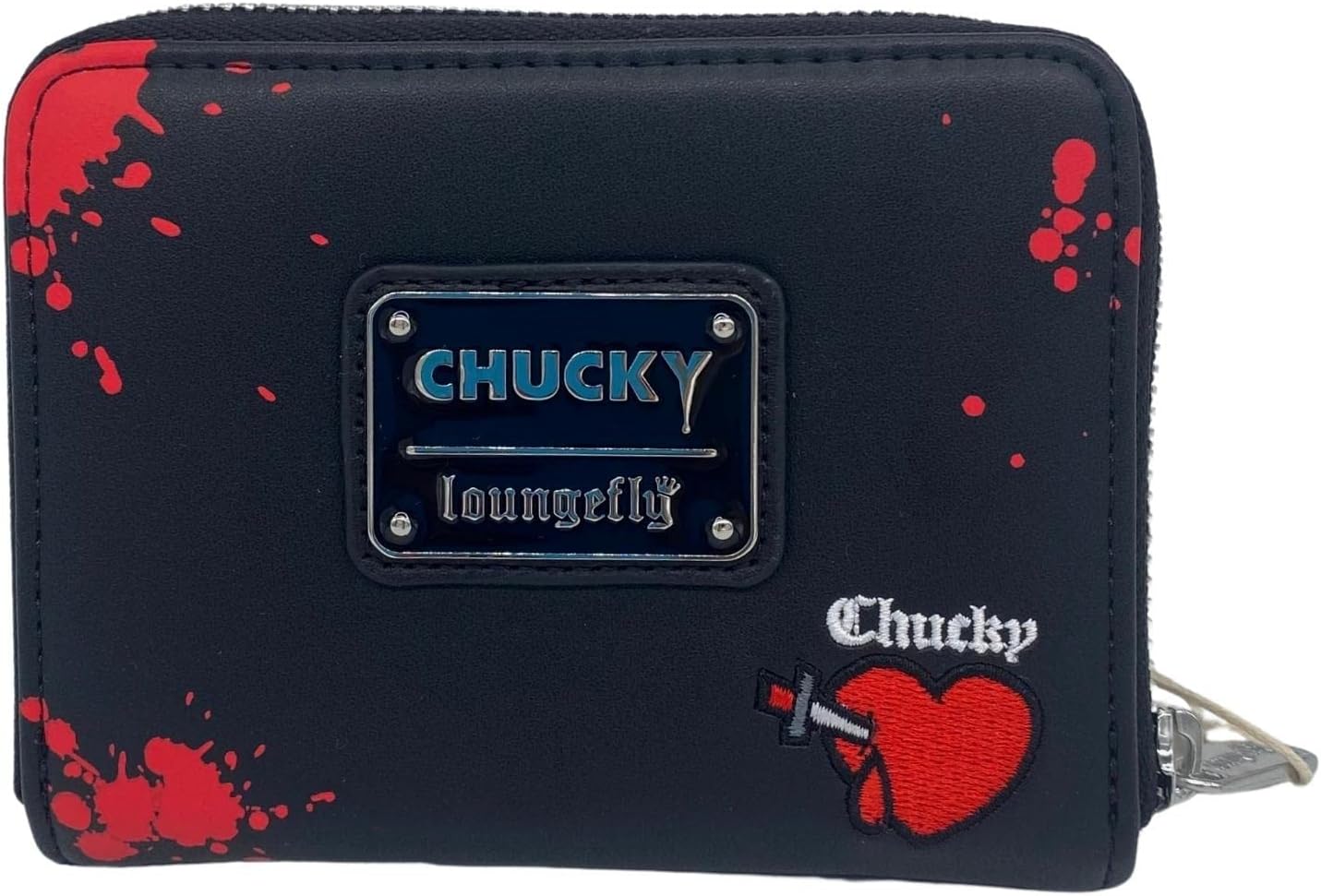 HOTLoungefly Universal Bride of Chucky Happy Couple Tiffany Zip-Around Wallet
