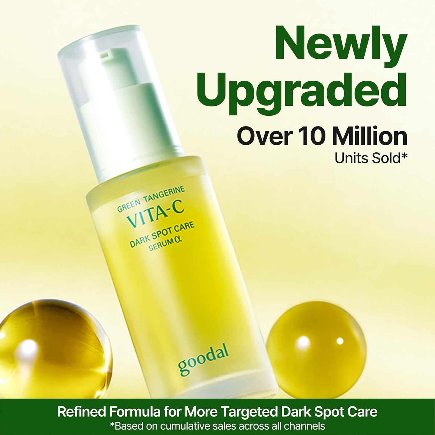 HOTGOODAL Vitamin C Brightening Serum ALPHA | 5% Niacinamide & Exosome for Dark Spot Care | Gentle Daily Facial Serum for Radiant Glow Skin | Green Tangerine | Korean Skincare | 1.01 fl oz (30ml)