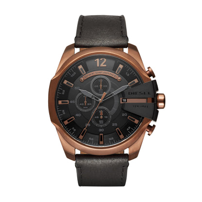 HOTDiesel Mega Chief Watch for Men, Chronograph Men's Watch